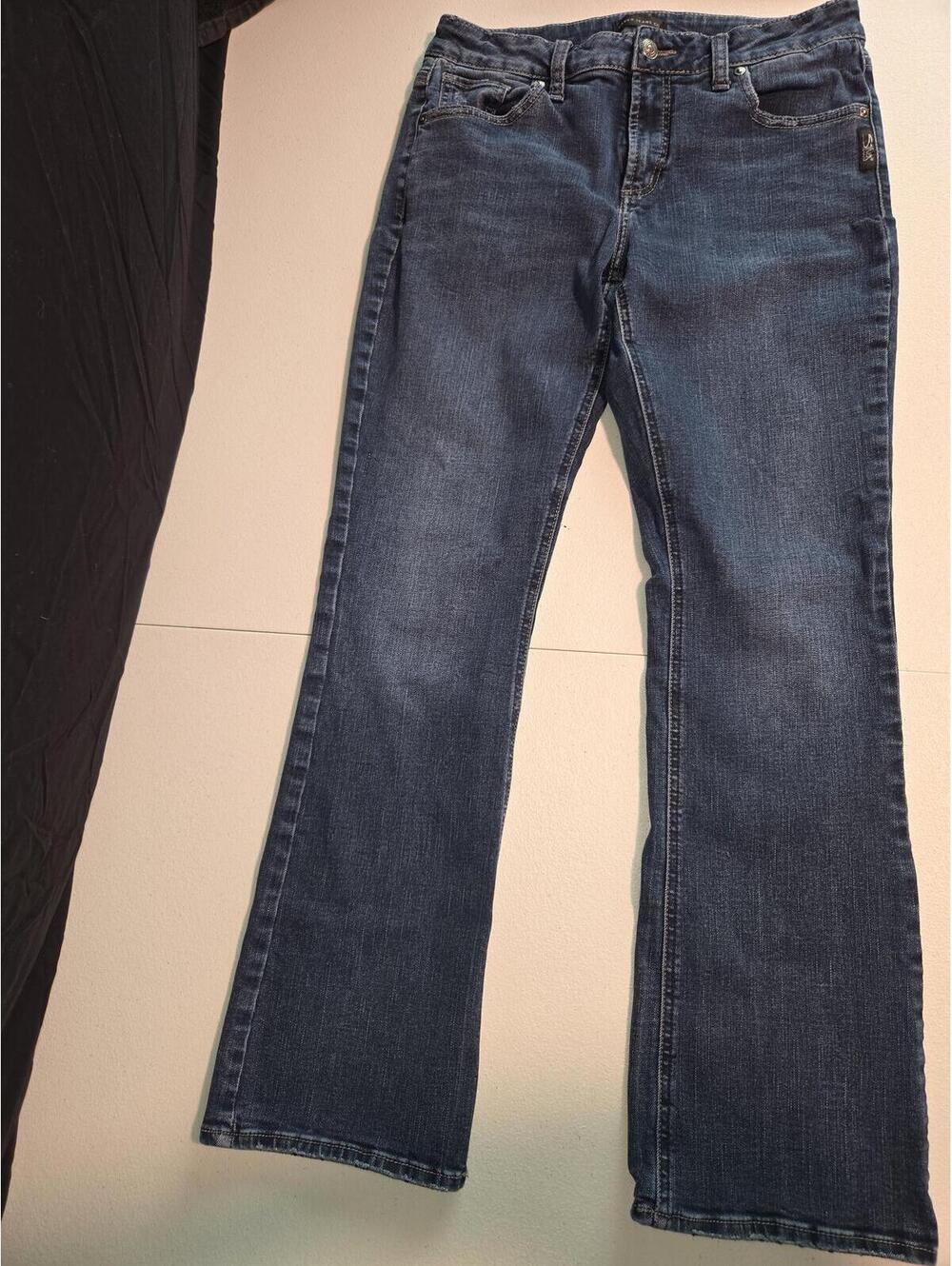 Silver Jeans Co. Women's Bootcut Dark Blue Denim Jeans